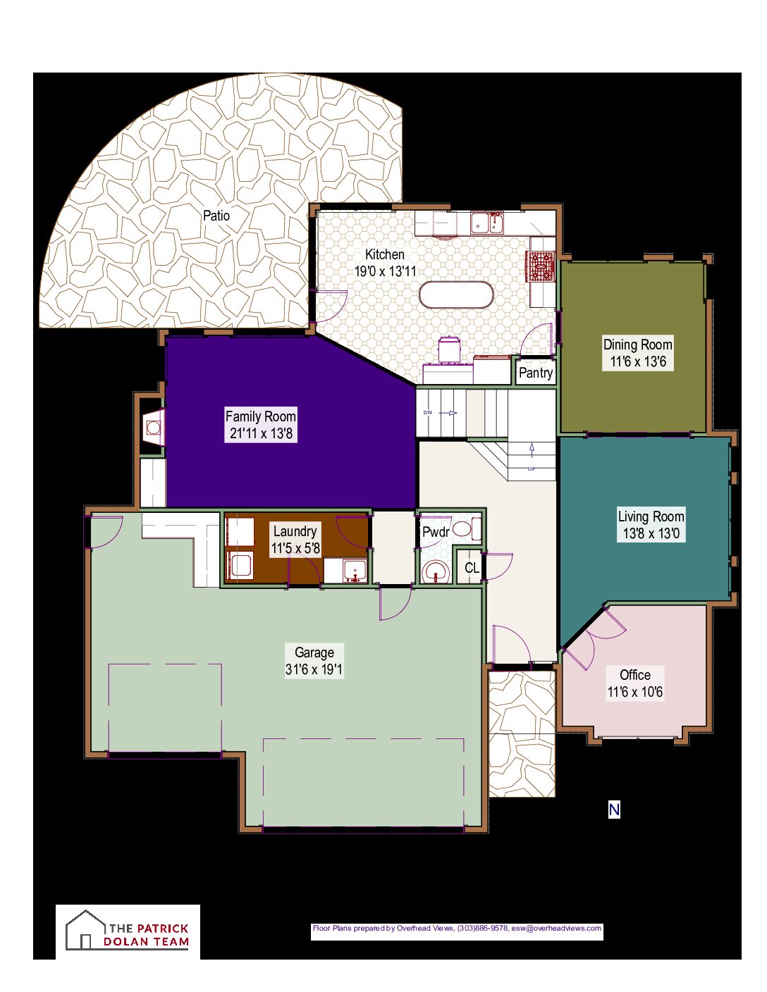 805 Rock Rose Court - Floor Plans